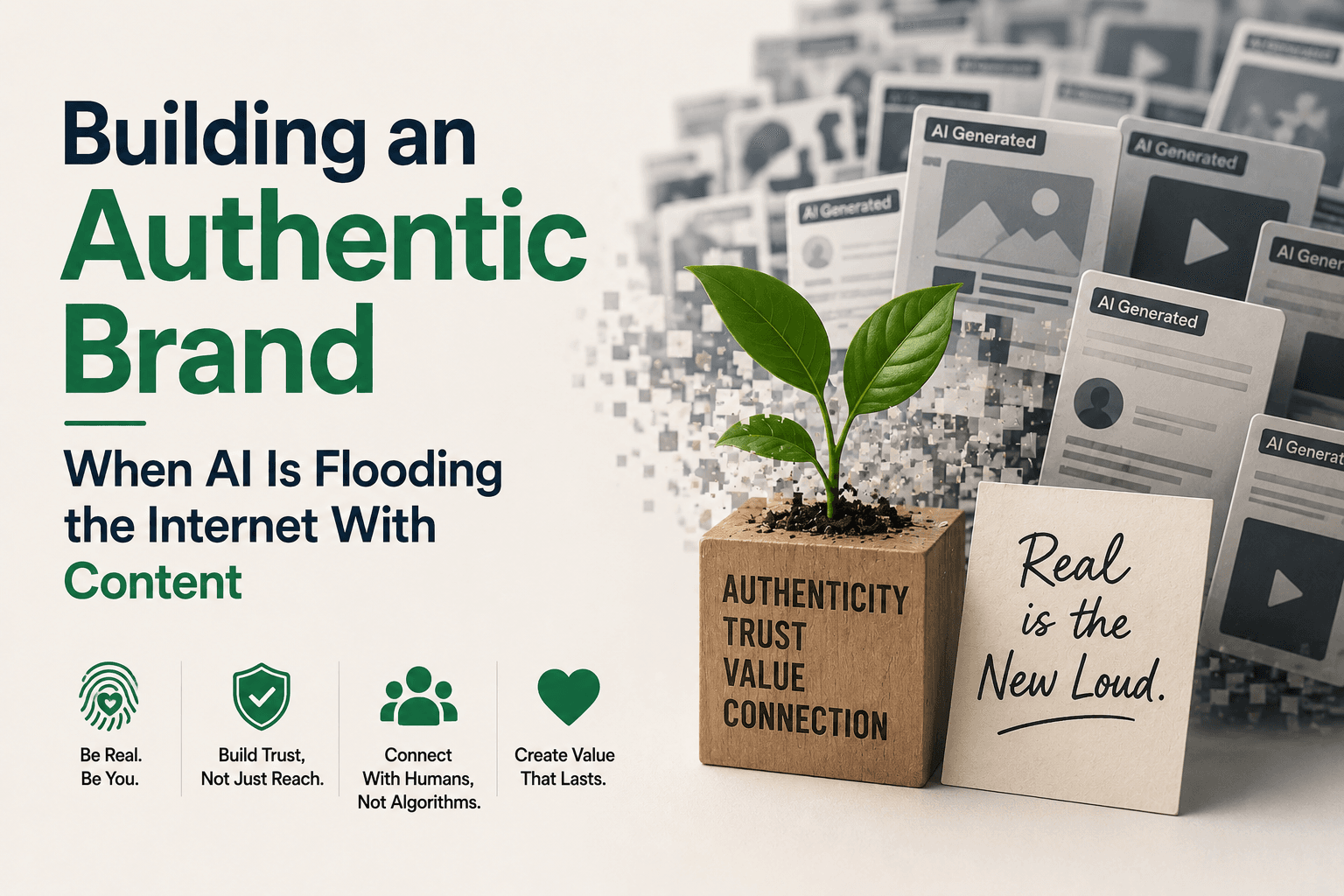 Building an Authentic Brand When AI Is Flooding the Internet With Content