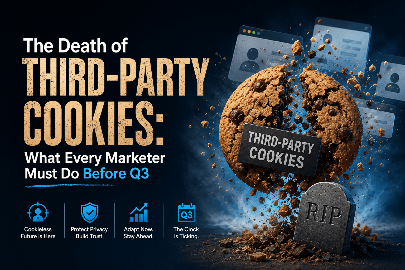 The Death of Third-Party Cookies: What Every Marketer Must Do Before Q3